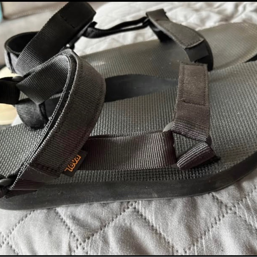 Teva Black midform Women's Sandals